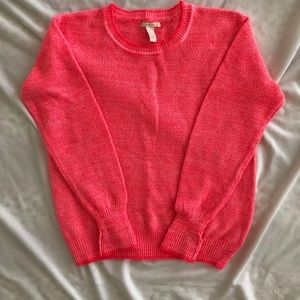 Forever 21 pink sweater